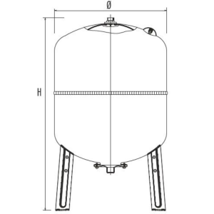 Hidroforska posuda 200L