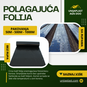 Polagajuća - malč folija